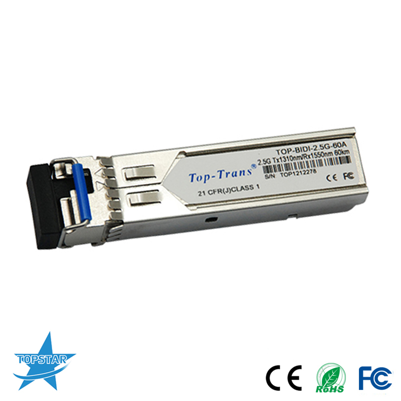 2.5G BIDI 60km SFP 