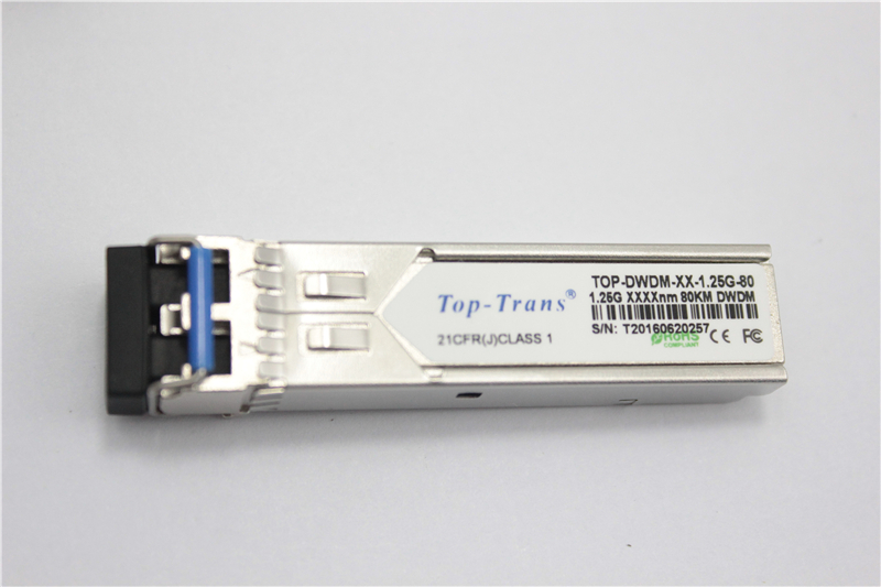 SFP 1G Transceivers DWDM 80km