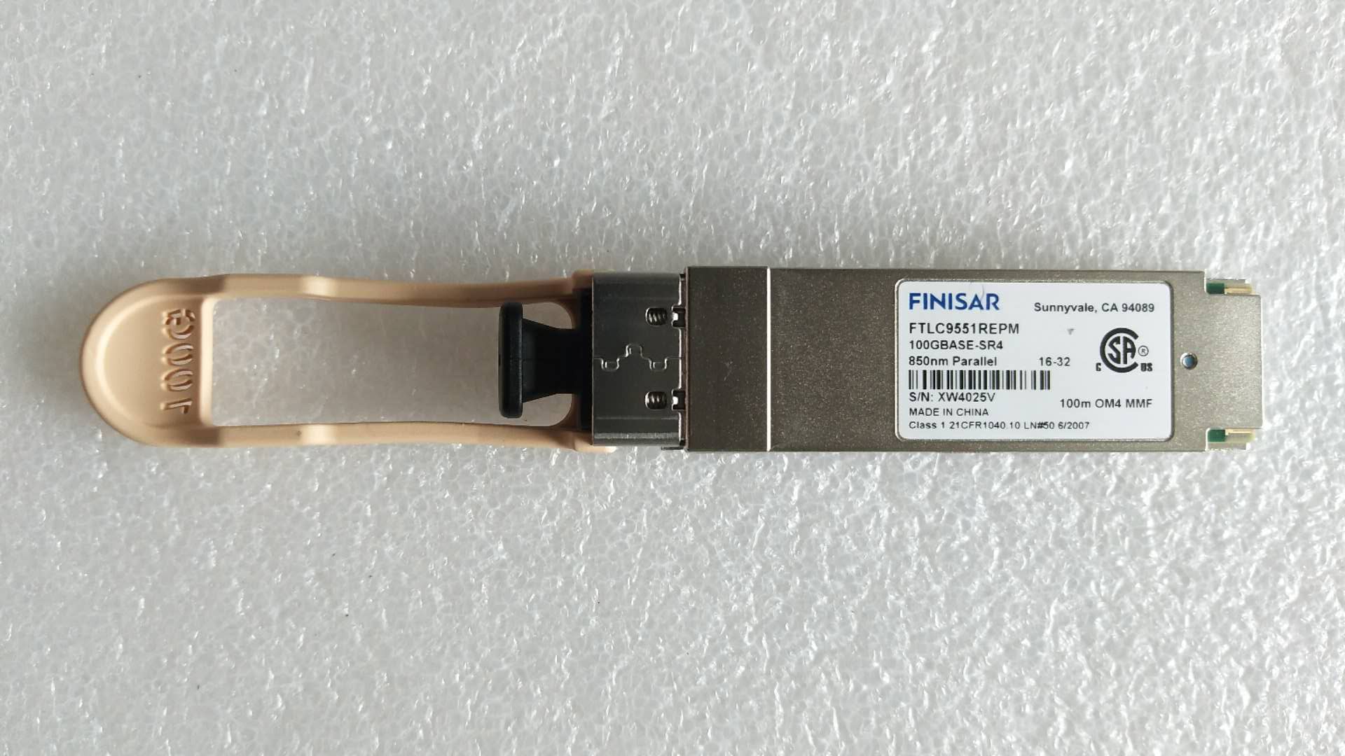 100G QSFP28 transceiver