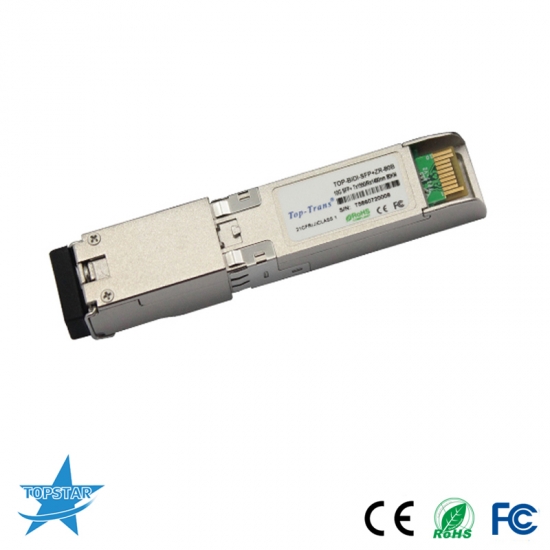 1pcs Ficer 10G BIDI SFP+ Fiber Optic Transceiver Tx1330nm / Rx1270nm Compatible for Cisco from Taiwan SMF 20KM 