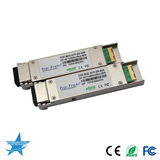 10GBASE-BX BiDi XFP Transceiver