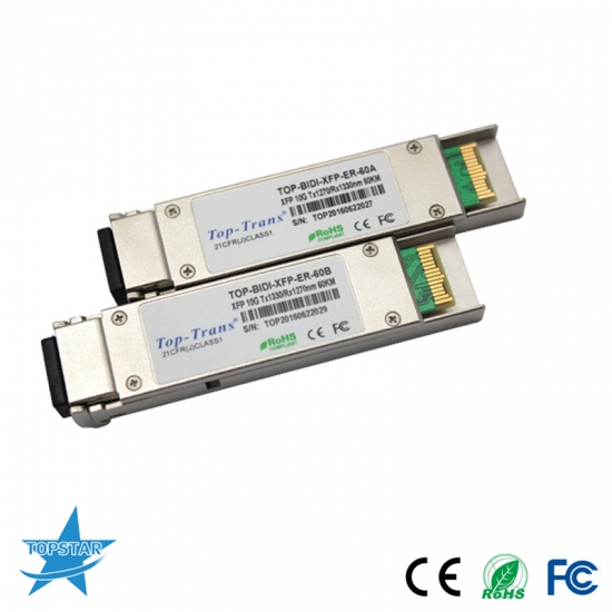 10G XFP BIDI WDM Transceiver