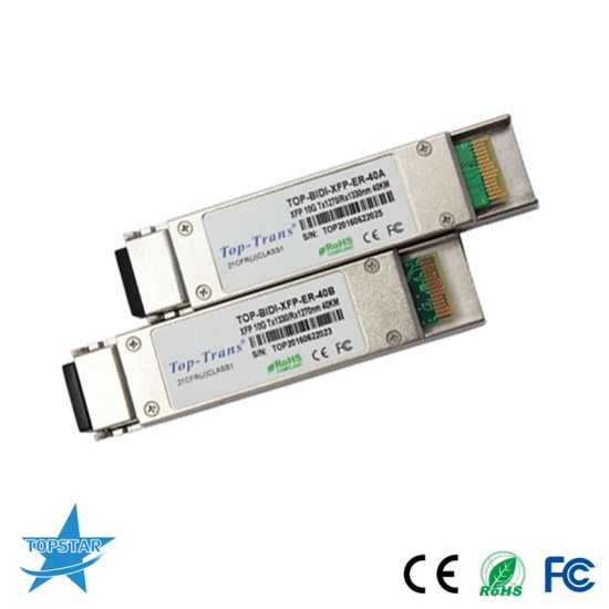  Single Fiber XFP BIDI Optical Transceiver