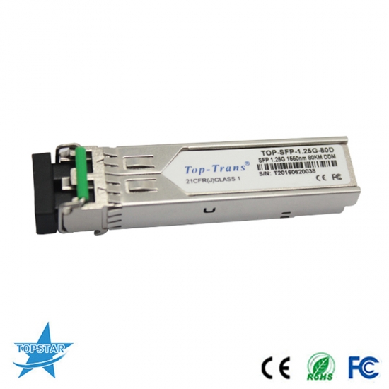 Generisch C21 100GHz 1560,61nm 80km kompatibles 10G DWDM SFP+