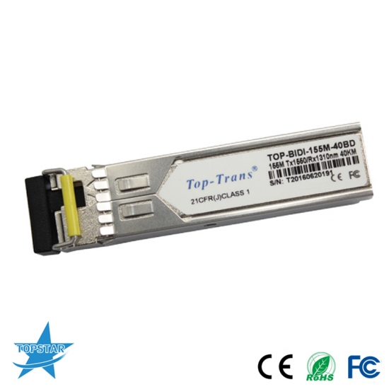 155M BIDI SFP 1550/1310nm Module