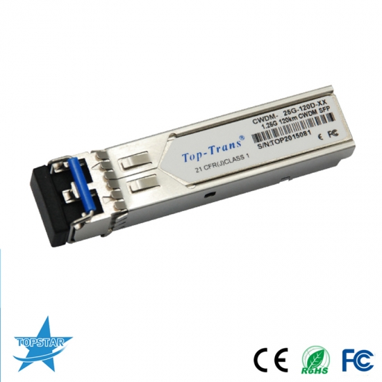 GBIC CWDM 2.5G 40km SFP Optical Transceiver