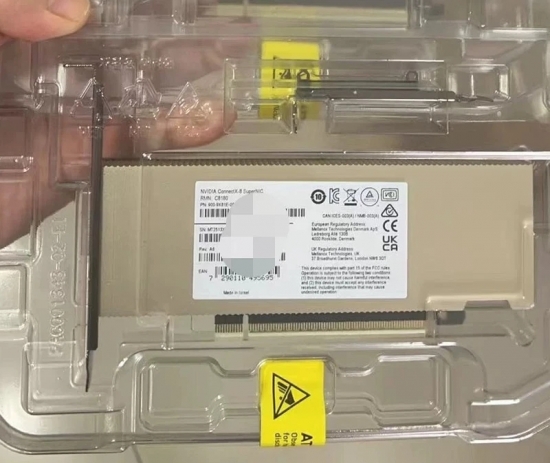 NVIDIA ConnectX-8 C8180 800G OSFP VPI SuperNIC