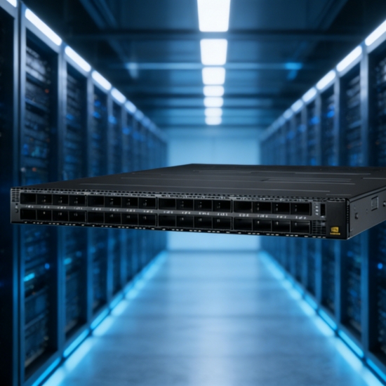 NVIDIA MQM9790-NS2R 400G NDR InfiniBand Switch 32 OSFP Unmanaged