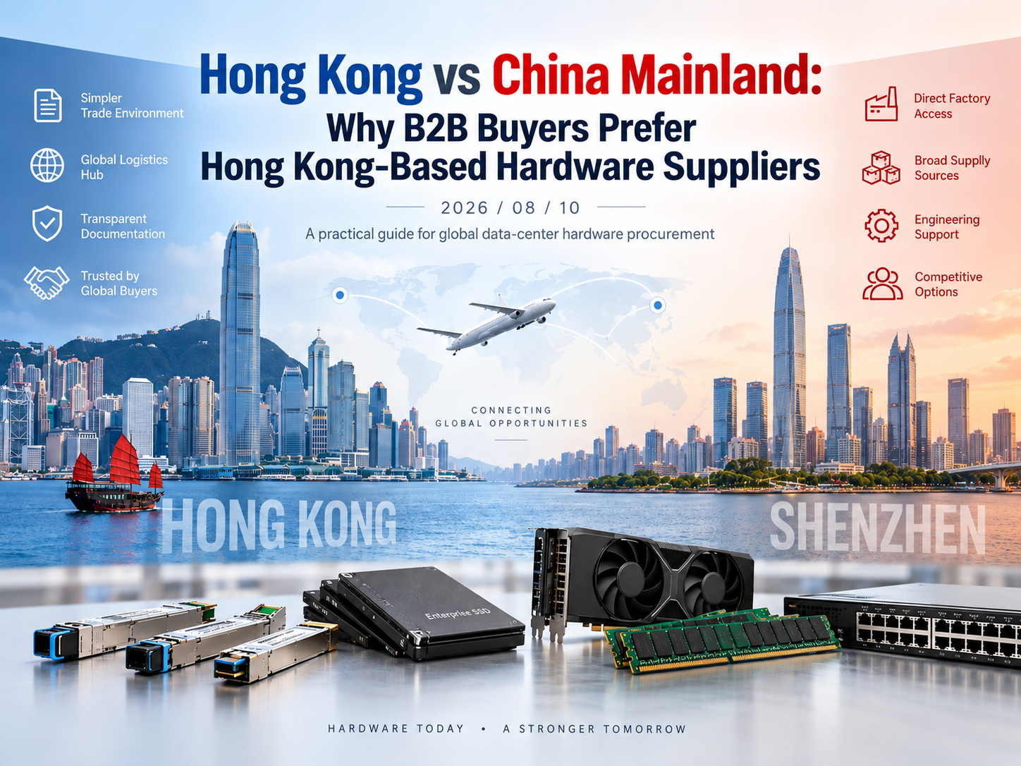 Hong Kong vs China Mainland: Why B2B Buyers Prefer Hong Kong-Based Hardware Suppliers